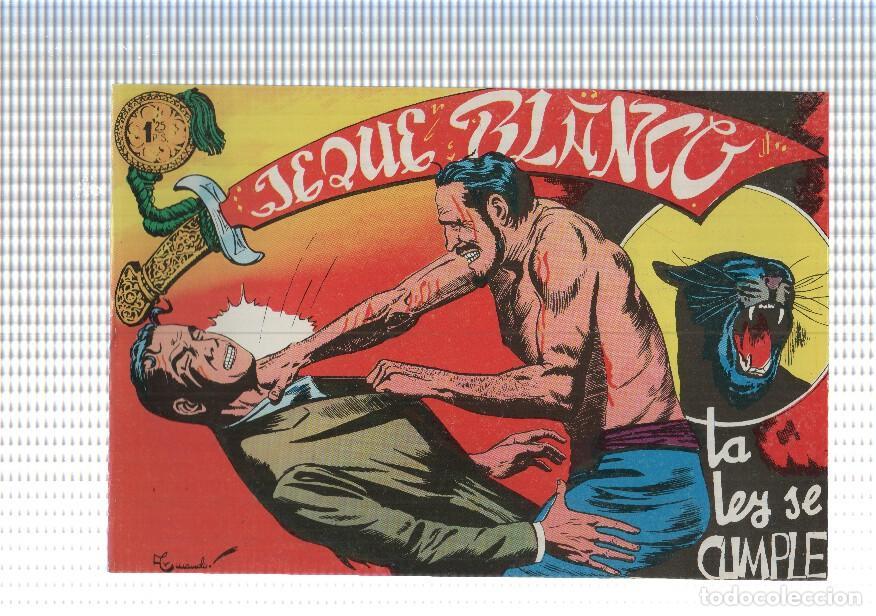 Comics: Facsimil: Jeque Blanco numero 058: La ley se cumple