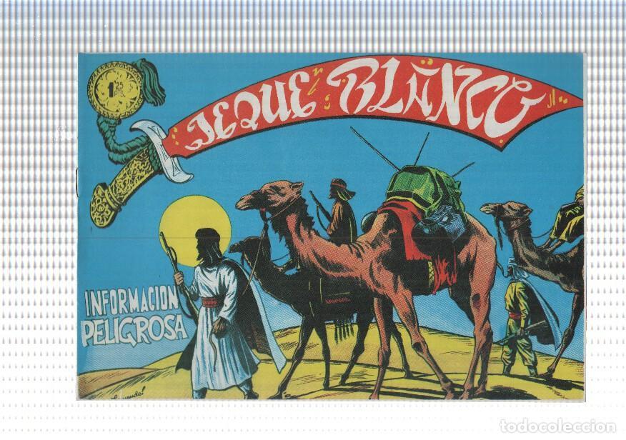 C&oacute;mics: Facsimil: Jeque Blanco numero 096: Informacion peligrosa - Foto 1