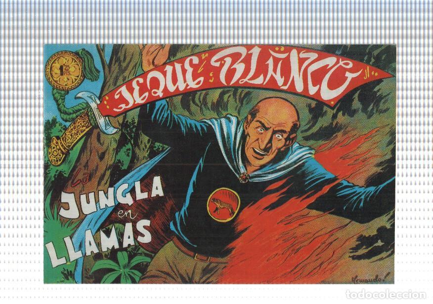 C&oacute;mics: Facsimil: Jeque Blanco numero 113: La jungla en llamas - Foto 1