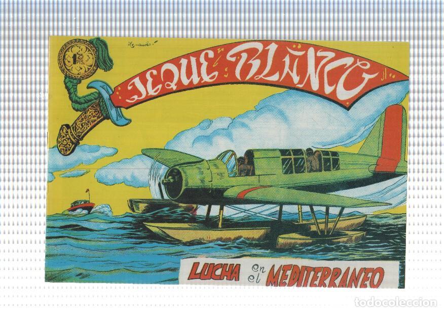 C&oacute;mics: Facsimil: Jeque Blanco numero 120: Lucha en el mediterraneo - Foto 1