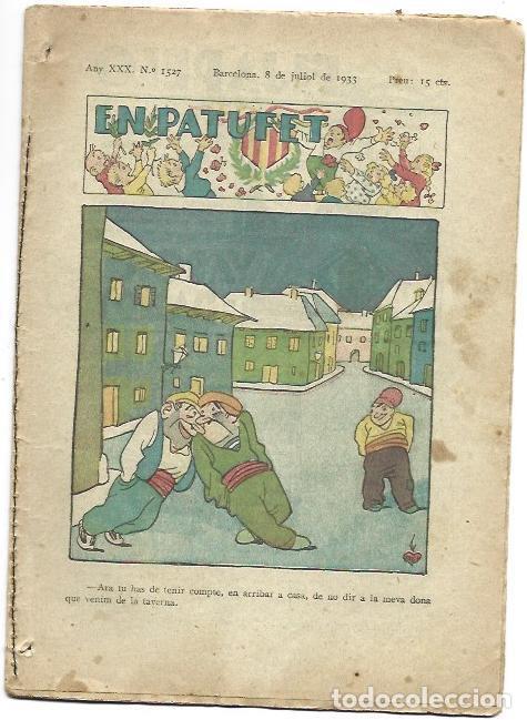 C&oacute;mics: PATUFET 2803: Numero 1527, 8 de julio de 1933