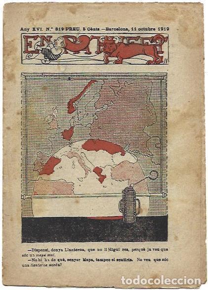 C&oacute;mics: PATUFET 2770: Numero 819, 11 de octubre de 1919