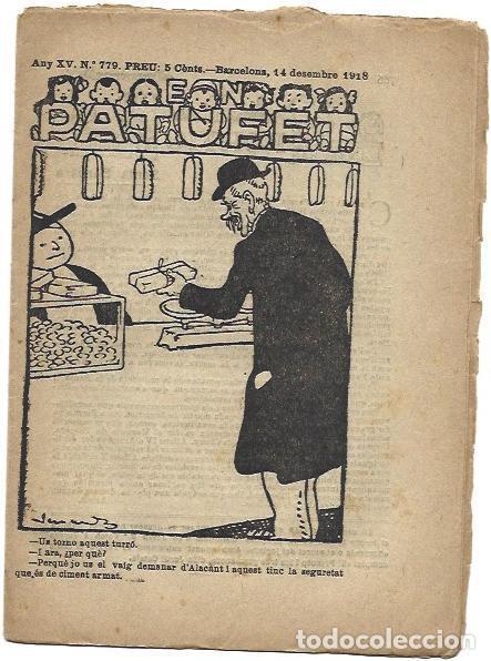 C&oacute;mics: PATUFET 2704: Numero 779, 14 de diciembre de 1918