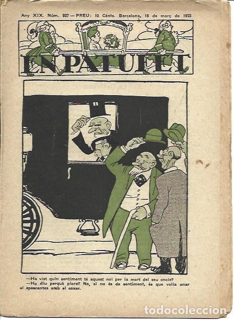 C&oacute;mics: PATUFET 2657: Numero 937, 18 de marzo de 1922
