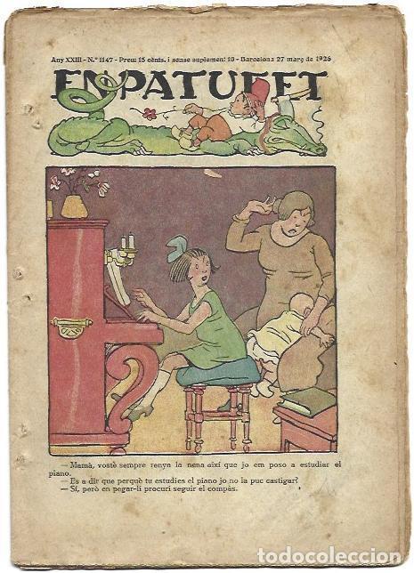 C&oacute;mics: PATUFET 2660: Numero 1147, 27 de marzo de 1926