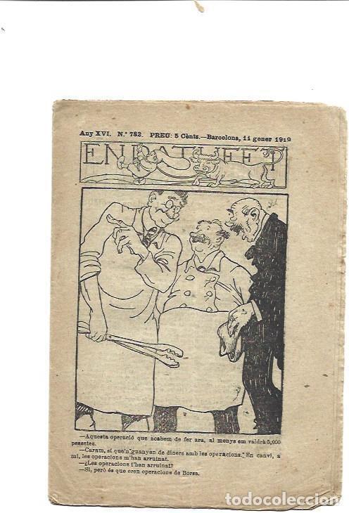 C&oacute;mics: PATUFET 2665: Numero 782, 11 de enero de 1919