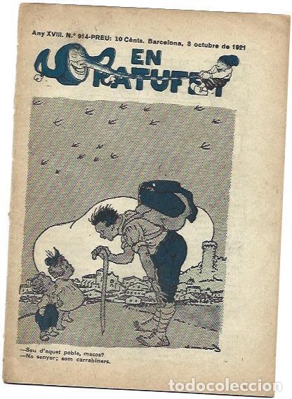 C&oacute;mics: PATUFET 2710: Numero 914, 8 de octubre de 1921