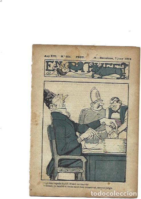 C&oacute;mics: PATUFET 2680: Numero 801, 7 de junio de 1919