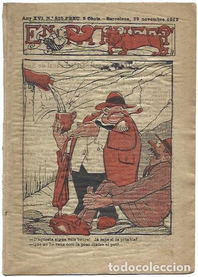 C&oacute;mics: PATUFET 2746: Numero 825, 29 de noviembre de 1919