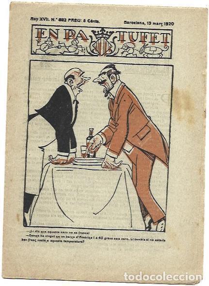 C&oacute;mics: PATUFET 2751: Numero 832, 13 de marzo de 1920