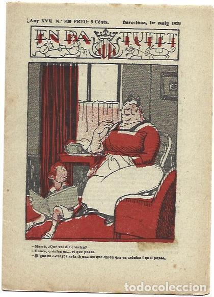 C&oacute;mics: PATUFET 2753: Numero 839, 1 de mayo de 1920