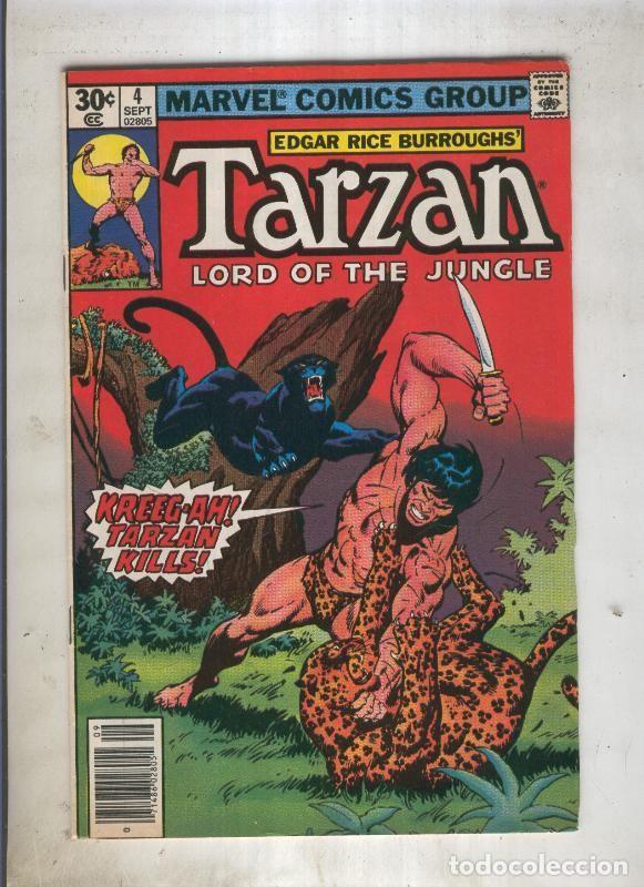 Comics: TARZAN LORD OF THE JUNGLE Numero 04: Kreeg Ah, Tarzan kills - JOHN BUSCEMA