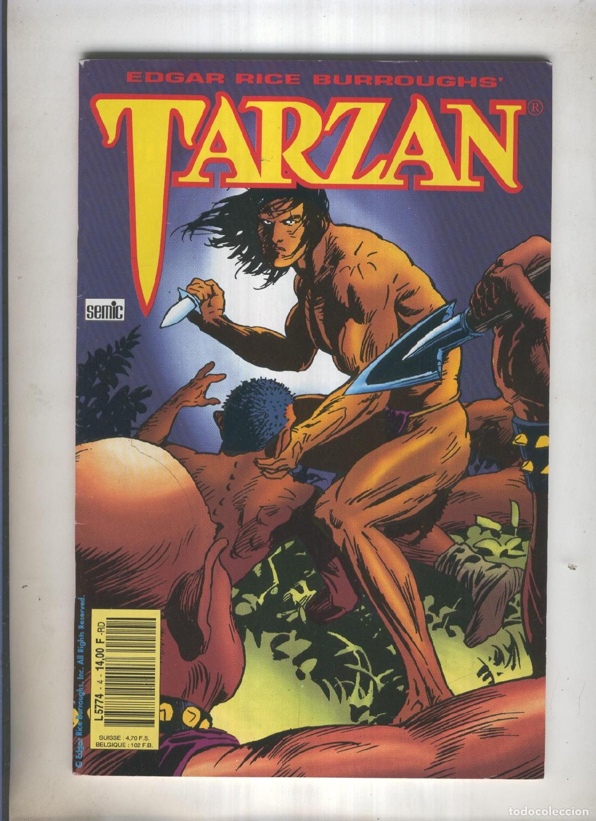 C&oacute;mics: TARZAN Semic Numero 04: LA LUTTE POUR LA VIE - Thomas Yeates - Foto 1