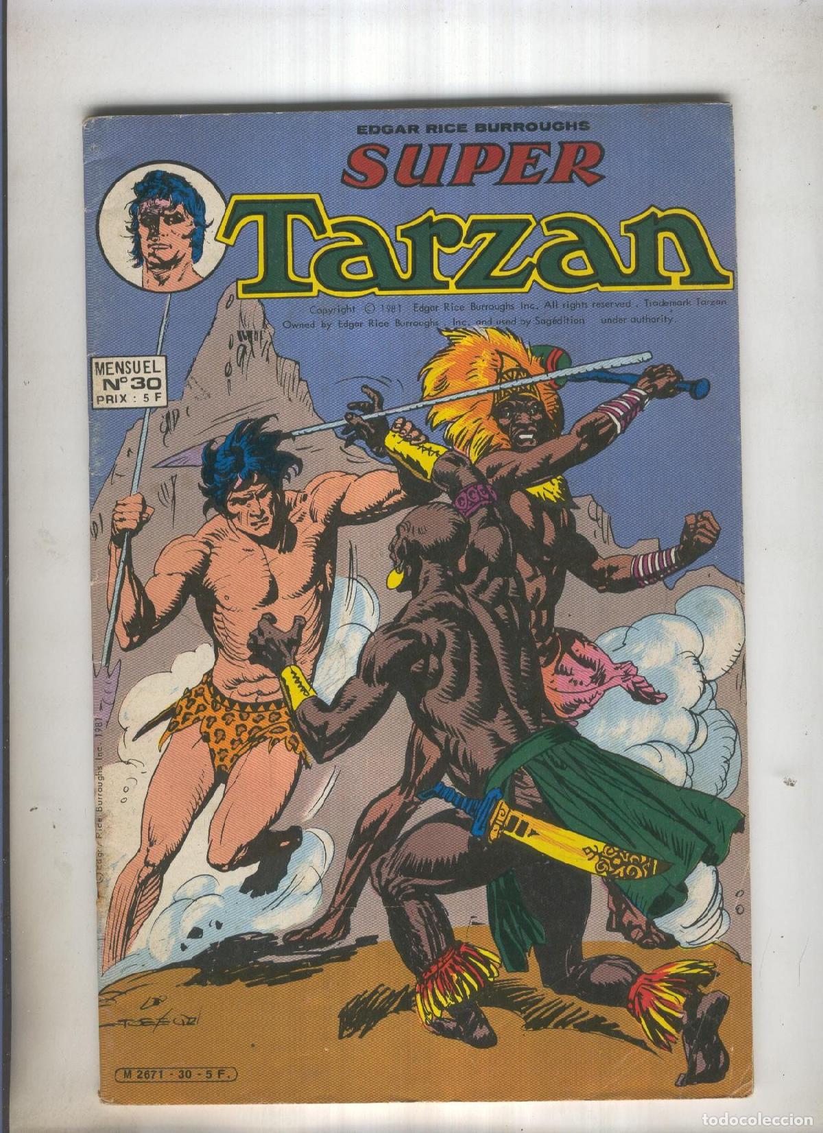 C&oacute;mics: Super Tarzan numero 30: La plume blanche - VARIOS - Foto 1