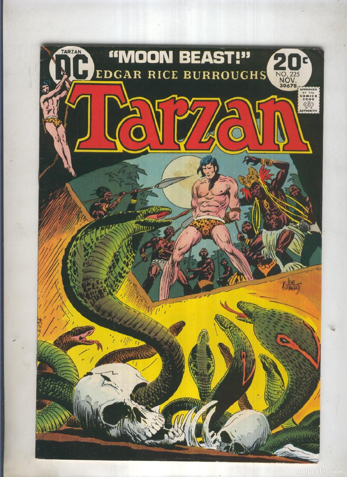 C&oacute;mics: TARZAN DC Numero 225: Moon beast - JOE KUBERT - Foto 1