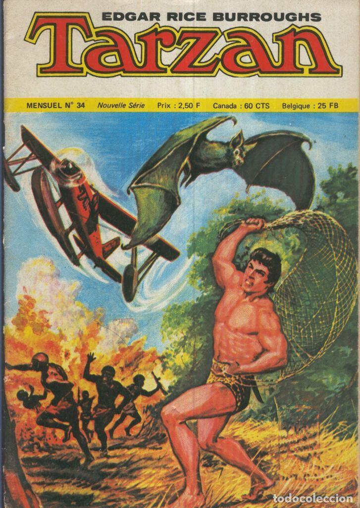 C&oacute;mics: TARZAN (5a Serie Sagedition): Numero 34: Le Vampire Vert - VARIOS - Foto 1