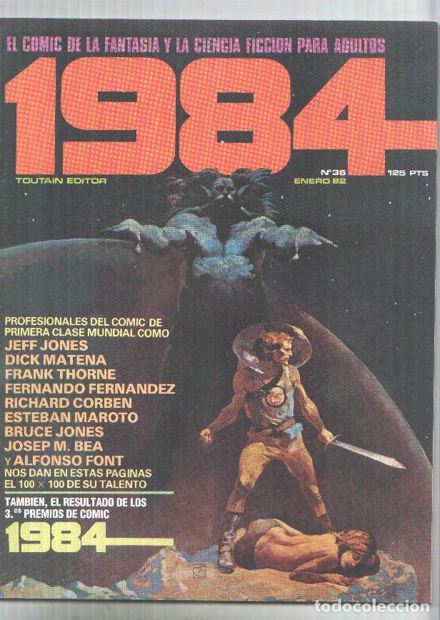 Comics: Revista 1984 numero 36: Zora y los hibernautas - Varios