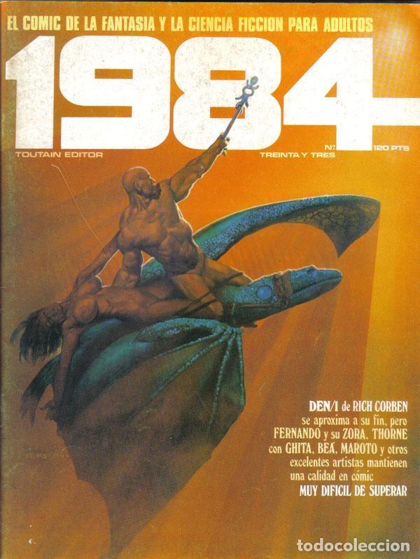 C&oacute;mics: Revista 1984 numero 33: Den/1 - Varios - Foto 1