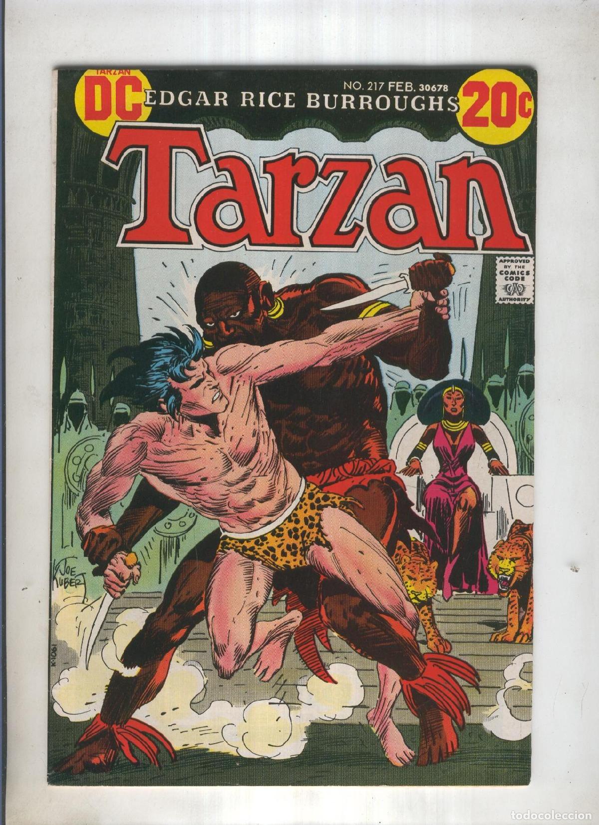 C&oacute;mics: TARZAN DC Numero 217: The black queen - JOE KUBERT - Foto 1