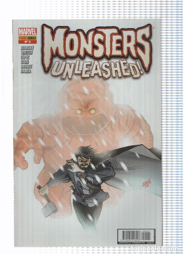 C&oacute;mics: Monsters Unleashed num. 05 a&ntilde;o I, 2017 - Monstruos desatados - Varios - Foto 1