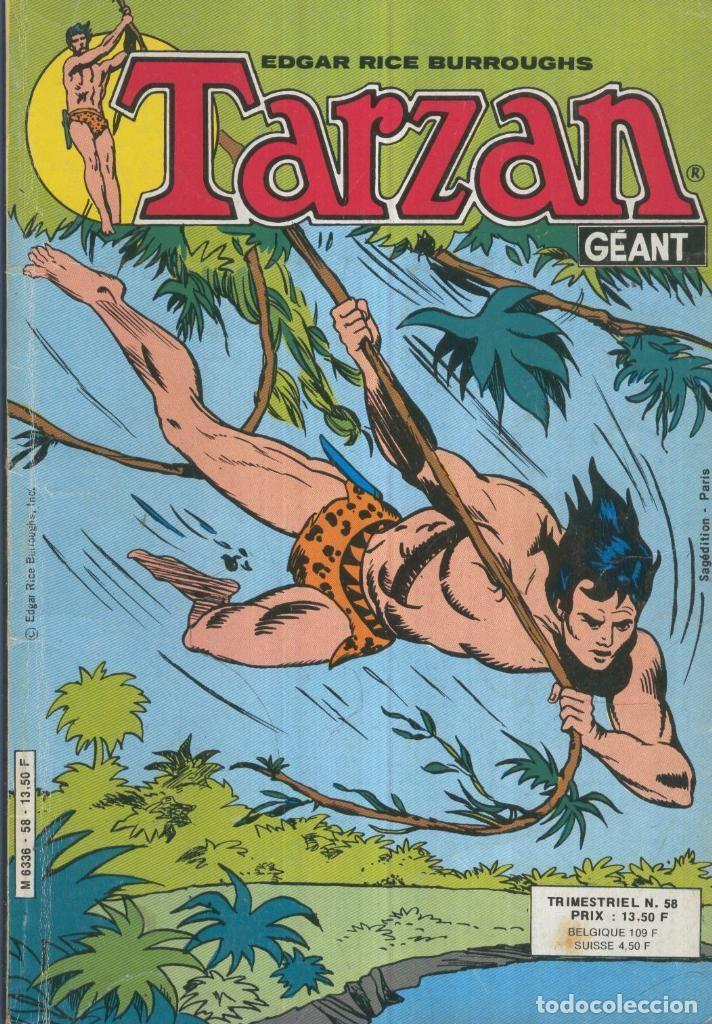 C&oacute;mics: TARZAN GEANT (4a Serie Sagedition): Numero 58: Le cirque maudit - VARIOS - Foto 1
