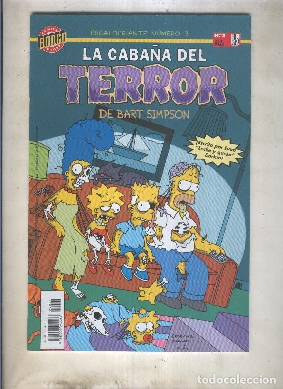 C&oacute;mics: La Caba&ntilde;a del Terror numero 3 - Bart Simpson - Foto 1