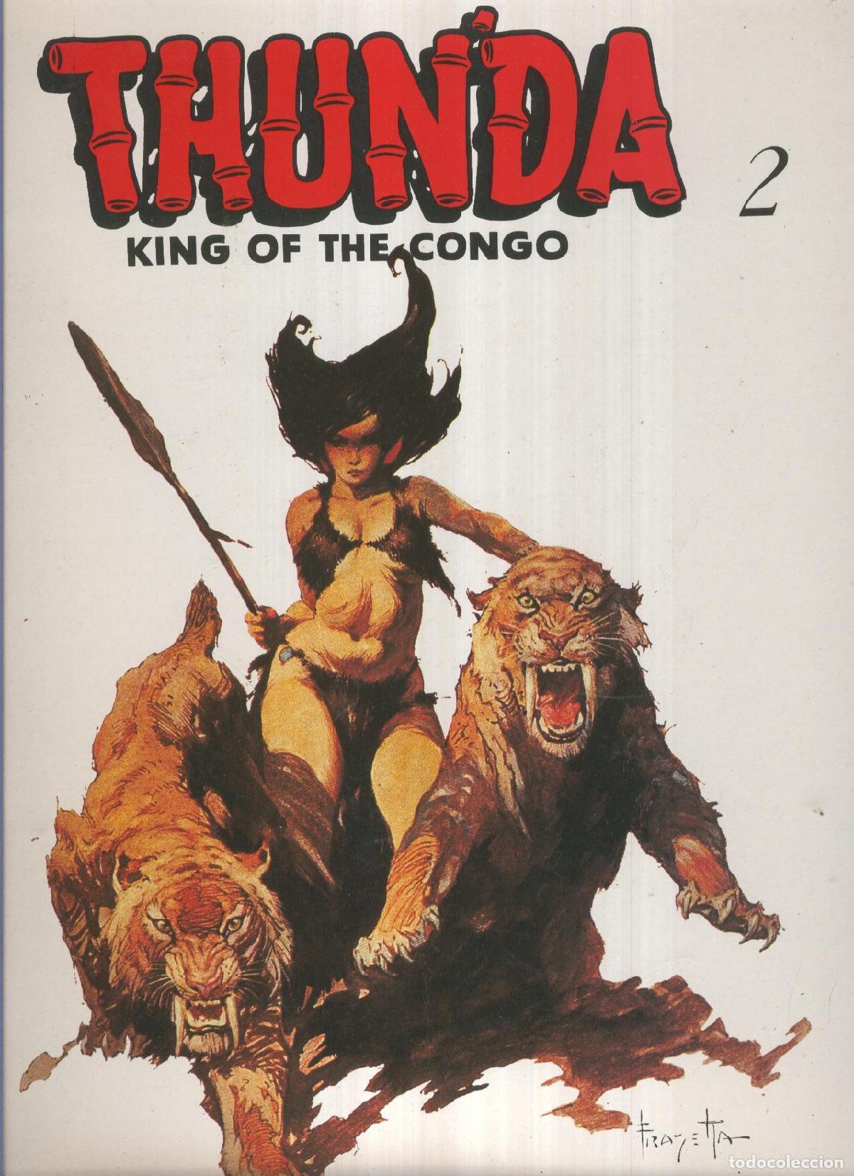 C&oacute;mics: THUNDA 2: King of the Congo by FRANK FRAZETTA - FRANK FRAZETTA