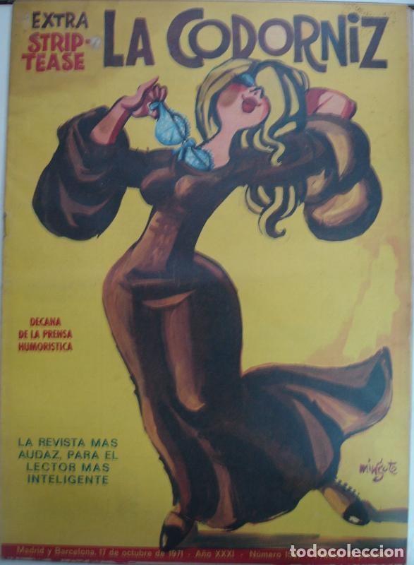 C&oacute;mics: La Codorniz numero 1561: extra Strip-Tease - Varios - Foto 1