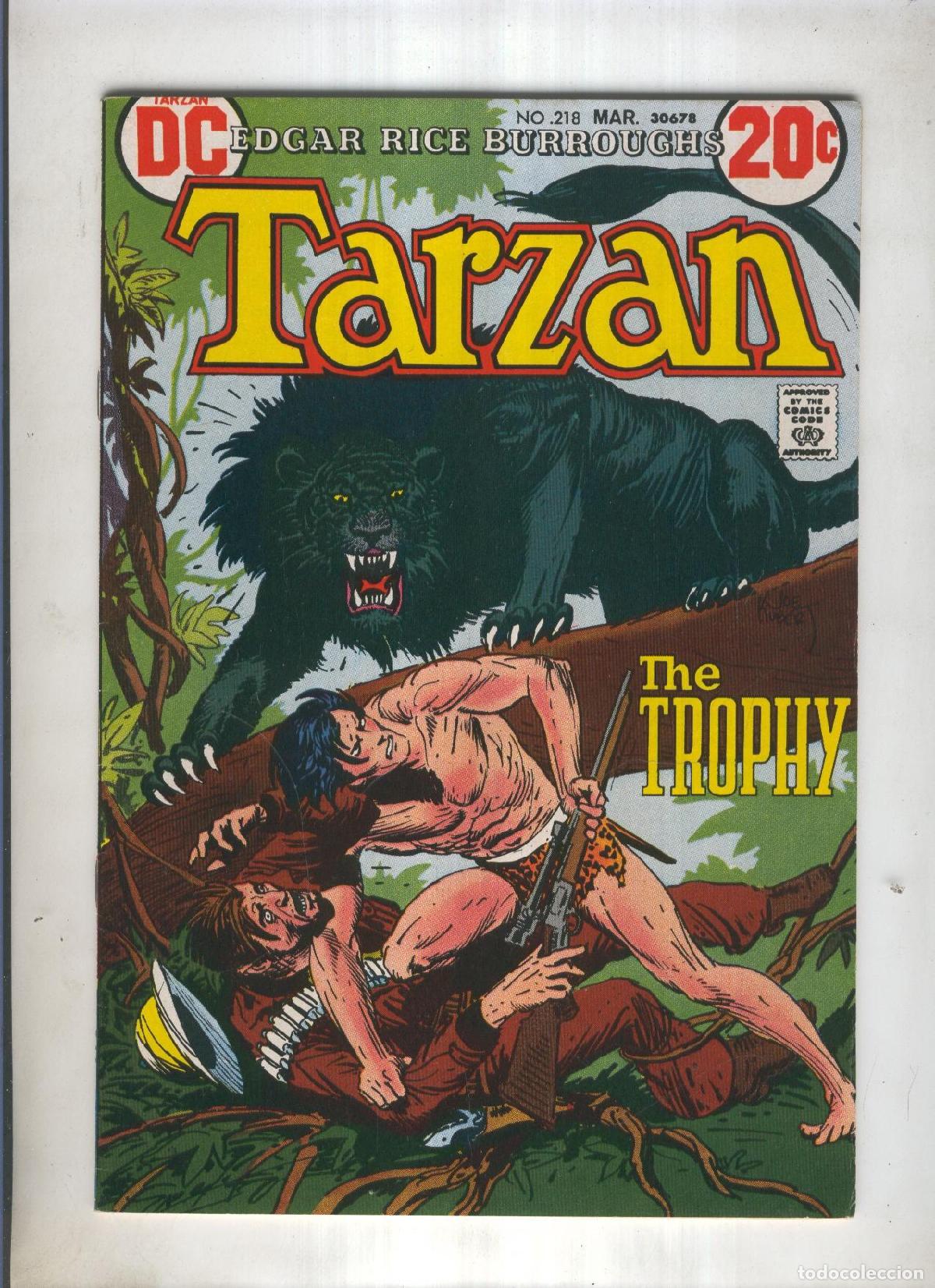 C&oacute;mics: TARZAN DC Numero 218: The Trophy - JOE KUBERT - Foto 1