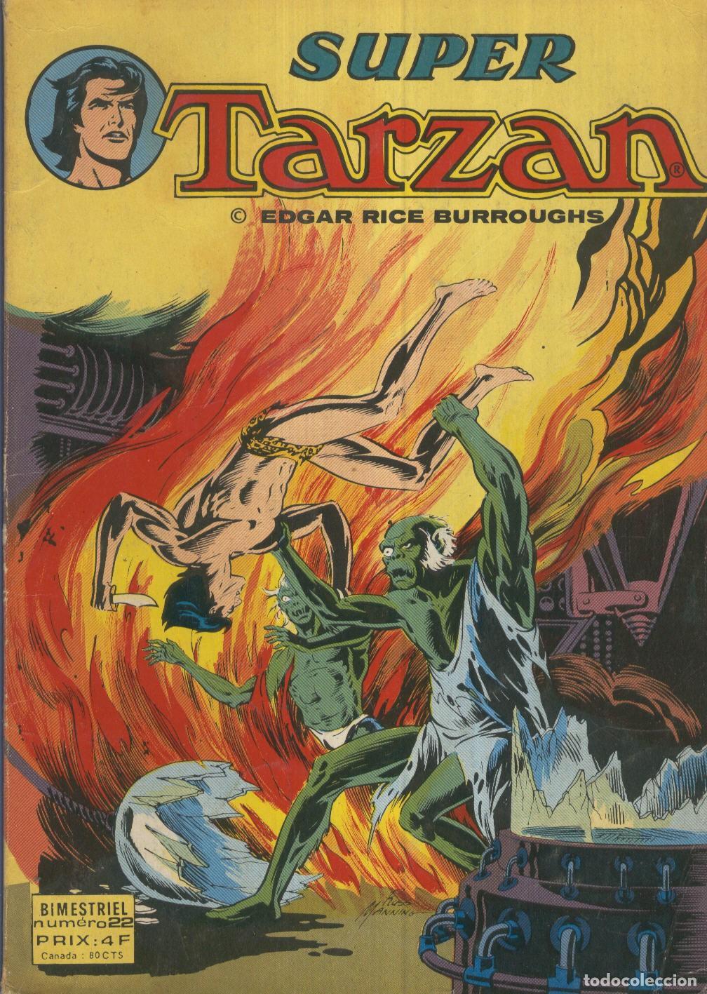 Comics: SUPER TARZAN Sagedition Numero 22: Les creatures deffroi - VARIOS
