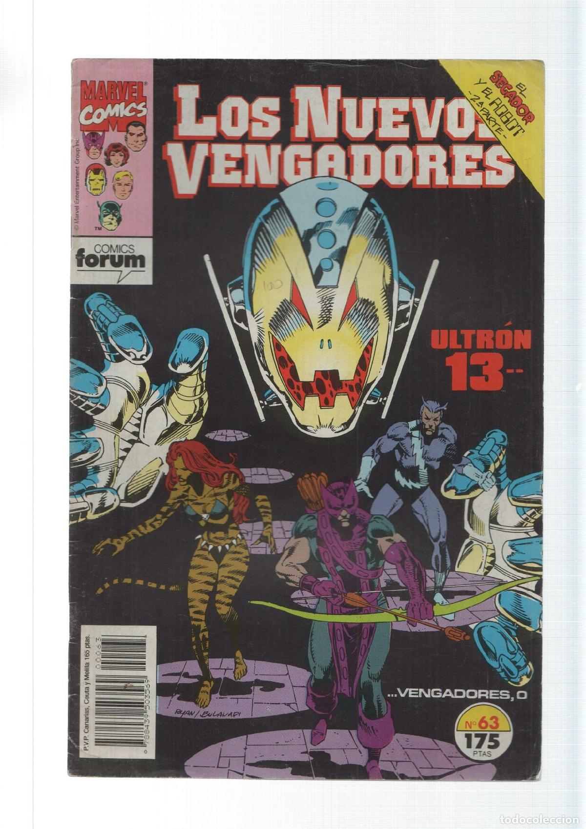 Comics: Planeta-DeAgostini: Al fondo del tunel - Los Nuevos Vengadores numero 63. Marvel Comics