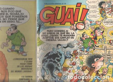 C&oacute;mics: Guai publicacion semanal numero 013: Chicha, Tato y Clodoveo de Francisco Iba&ntilde;ez - varios