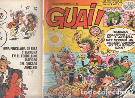 C&oacute;mics: Guai publicacion semanal numero 015: Chicha, Tato y Clodoveo de Francisco Iba&ntilde;ez - varios