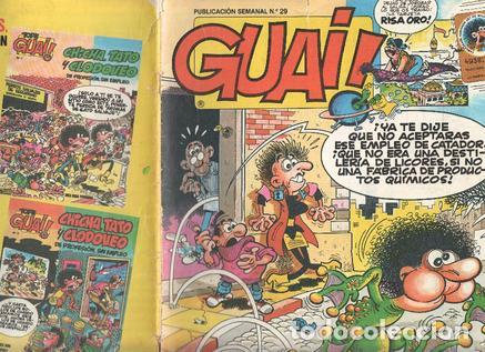 C&oacute;mics: Guai publicacion semanal numero 029: Chicha, Tato y Clodoveo de Francisco Iba&ntilde;ez - varios