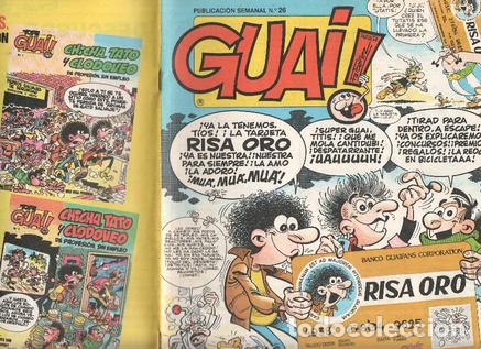 C&oacute;mics: Guai publicacion semanal numero 026: Chicha, Tato y Clodoveo de Francisco Iba&ntilde;ez - varios