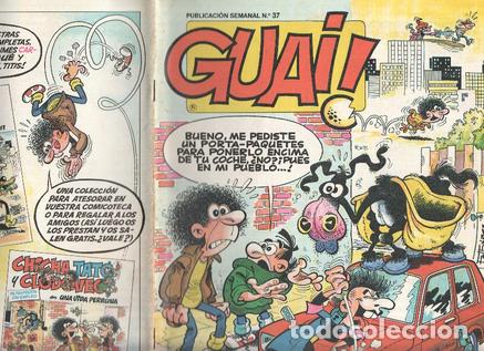 C&oacute;mics: Guai publicacion semanal numero 037: Chicha, Tato y Clodoveo de Francisco Iba&ntilde;ez - varios
