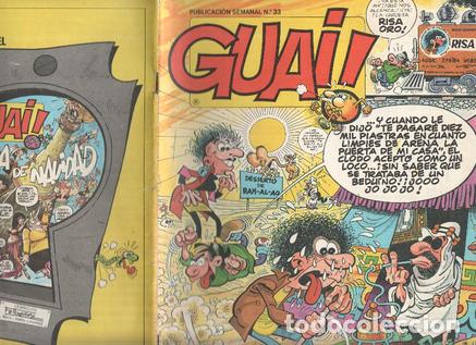 C&oacute;mics: Guai publicacion semanal numero 033: Chicha, Tato y Clodoveo de Francisco Iba&ntilde;ez - varios