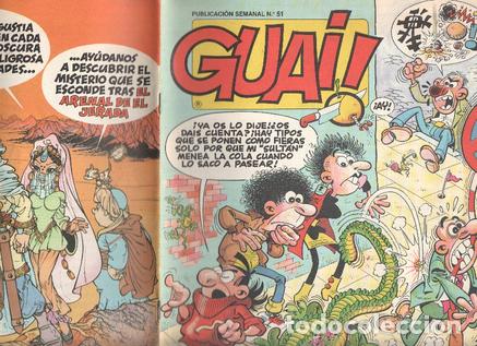 C&oacute;mics: Guai publicacion semanal numero 051: Chicha, Tato y Clodoveo de Francisco Iba&ntilde;ez - varios