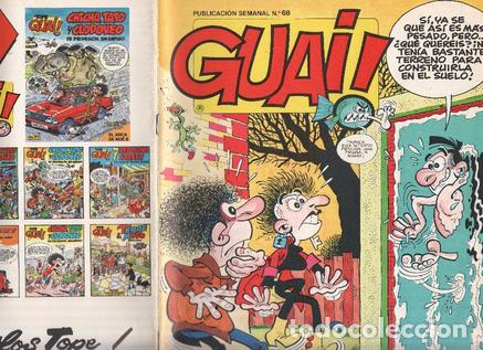 C&oacute;mics: Guai publicacion semanal numero 068: Chicha, Tato y Clodoveo de Francisco Iba&ntilde;ez - varios