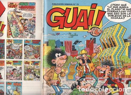 C&oacute;mics: Guai publicacion semanal numero 079: Chicha, Tato y Clodoveo de Francisco Iba&ntilde;ez - varios