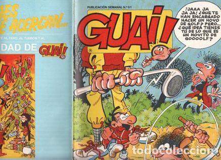 C&oacute;mics: Guai publicacion semanal numero 081: Chicha, Tato y Clodoveo de Francisco Iba&ntilde;ez - varios