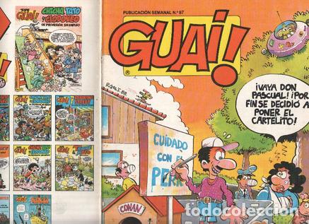 C&oacute;mics: Guai publicacion semanal numero 087: Chicha, Tato y Clodoveo de Francisco Iba&ntilde;ez - varios