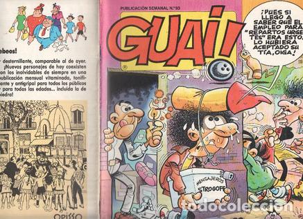 C&oacute;mics: Guai publicacion semanal numero 093: Chicha, Tato y Clodoveo de Francisco Iba&ntilde;ez - varios