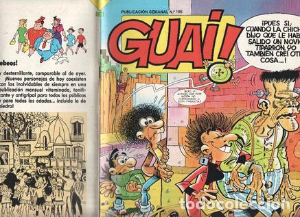 C&oacute;mics: Guai publicacion semanal numero 106: Chicha, Tato y Clodoveo de Francisco Iba&ntilde;ez - varios