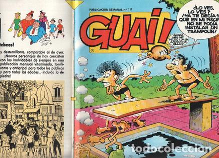 C&oacute;mics: Guai publicacion semanal numero 111: Chicha, Tato y Clodoveo de Francisco Iba&ntilde;ez - varios