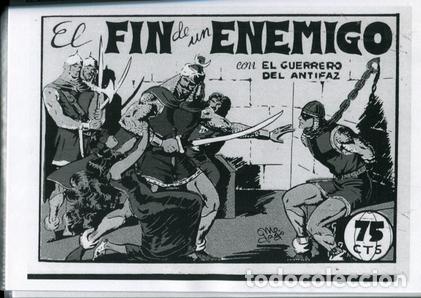 Comics : Edicion artesanal: El Guerrero del Antifaz numero 25: El fin de un enemigo - Manuel Gago