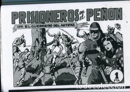 C&oacute;mics: Edicion artesanal: El Guerrero del Antifaz numero 49: Prisioneros en el pe&ntilde;on - Manuel Gago