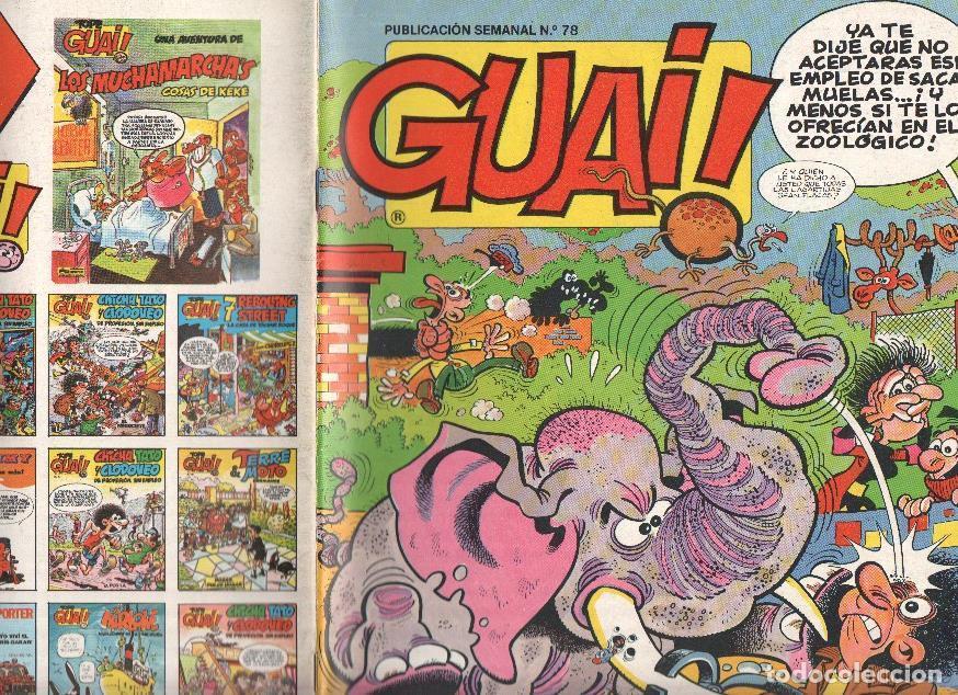 C&oacute;mics: Guai publicacion semanal numero 078: Chicha, Tato y Clodoveo de Francisco Iba&ntilde;ez - varios