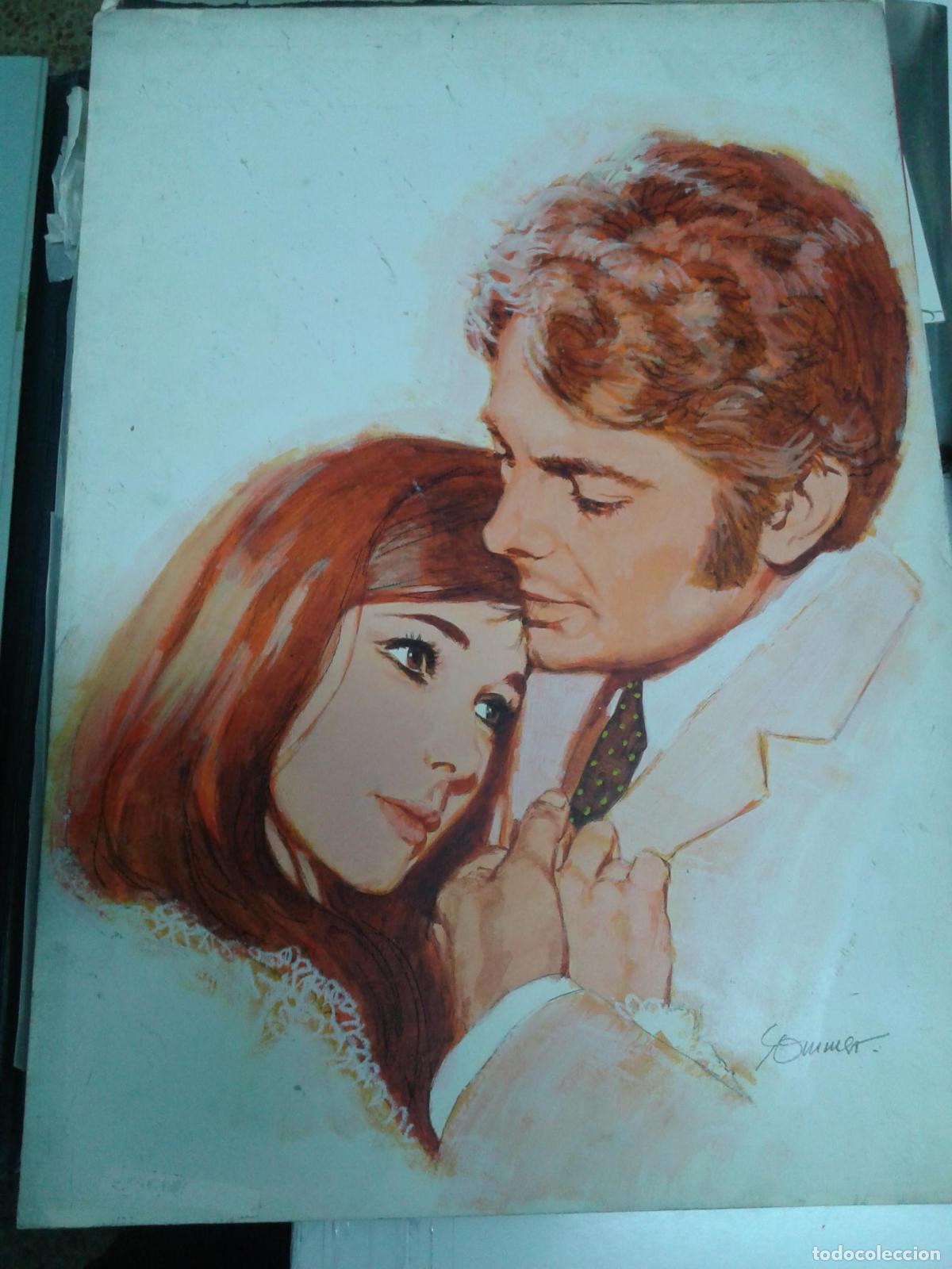 Comics: Original en color de Manfred Sommer (dibujante de Frank Cappa) modelo numerado 6 -