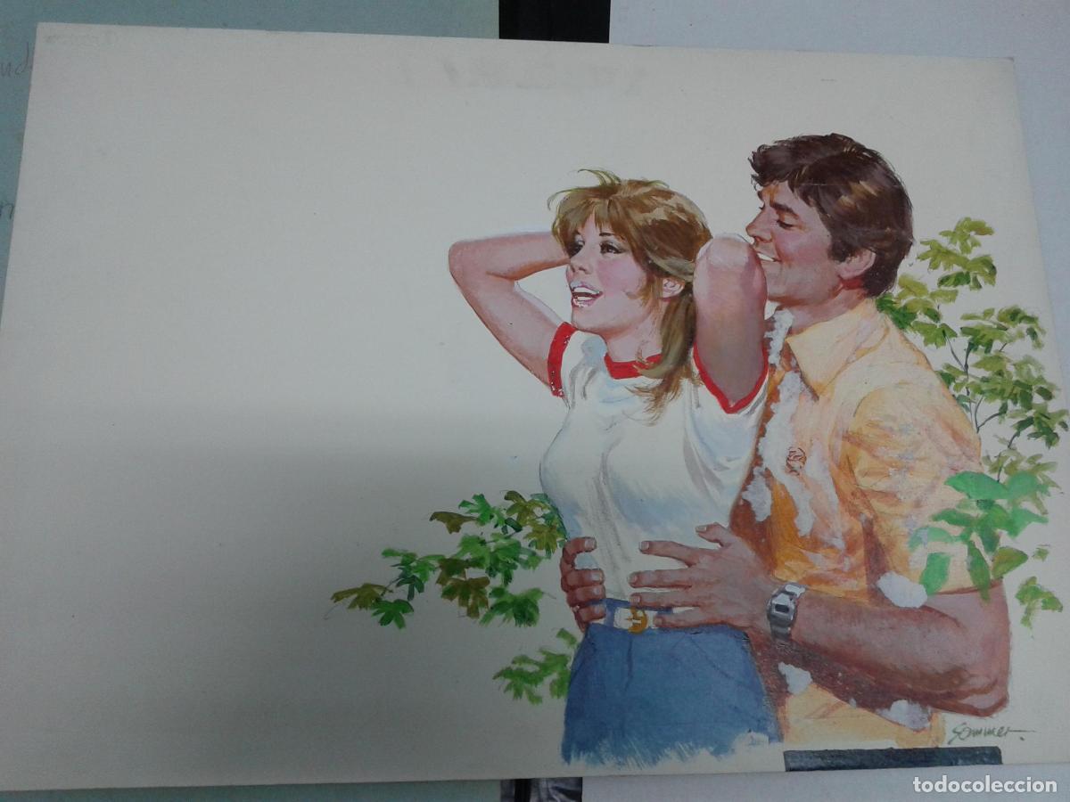 Comics: Original en color de Manfred Sommer (dibujante de Frank Cappa) modelo numerado 16 -